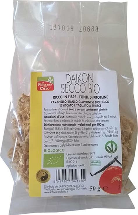 SUHI DAIKON BIO 50g 5884 Prehrana EKO Spletna Trgovina Živa