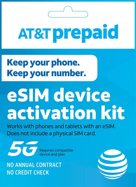 Atandt Prepaid Esim Device Activation Kit