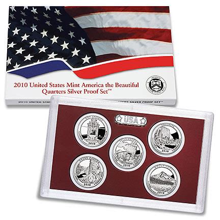 2010 America The Beautiful Quarters Silver Proof Sets Released