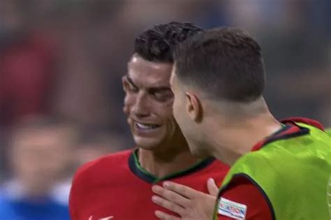 Cristiano Ronaldo Breaks Down In Tears After Euro Penalty Miss As Fans