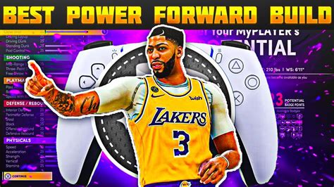 Best Power Forward Build In Nba K Next Gen Nba K Best Power