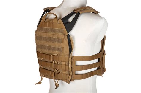 Primal Gear Tactical Vest Rush 20 Plate Carrier Ariatel Coyote Brown