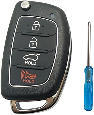 Amazon Case Shell Fits 2013 2019 Hyundai Santa Fe Key Fob Keyless