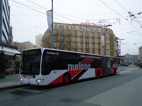 VB Biel Nr 154 BE 653 154 Mercedes Citaro Am 29 Dezember 2012 In