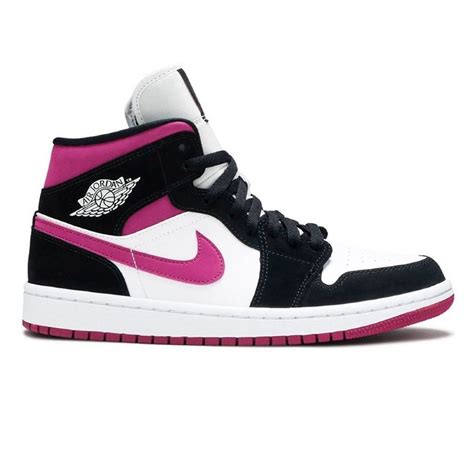 T Nis Nike Air Jordan Mid Se Wmns Preto Rosa