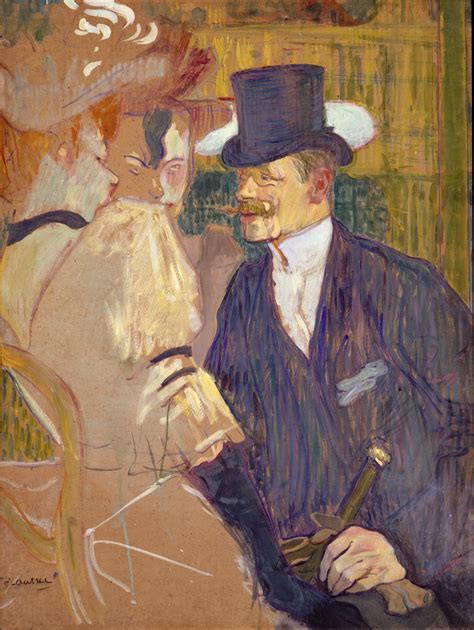 Henri de Toulouse-Lautrec | The Englishman (William Tom Warrener, 1861 ...