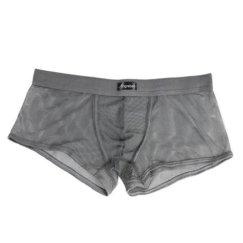 Sous V Tements Sexy Pour Hommes Boxer Imprim Lettre Shorts Shorts