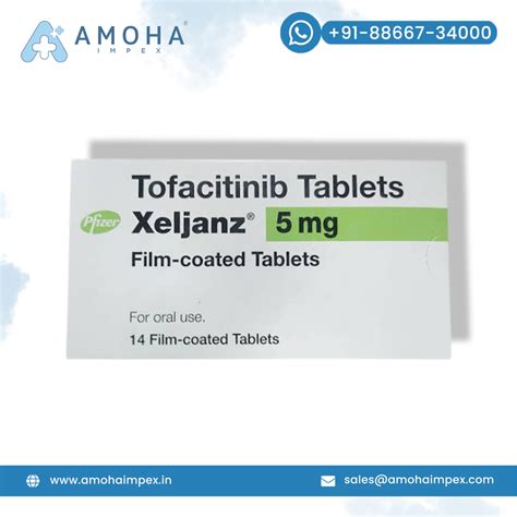 Tofacitinib Tablets Xeljanz 5 Mg At Rs 370stripe Tofacitinib