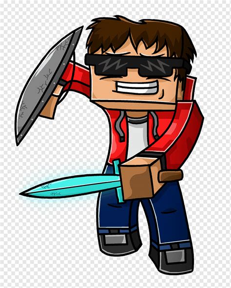 Minecraft Youtube Videojuego Avatar Arte Digital Minecraft Cartoon