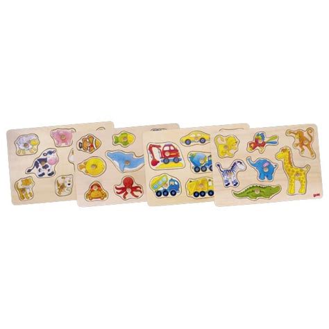 Goki Steckpuzzle Tiere Teilig Von Gollnest Kiesel St Ck Fach S