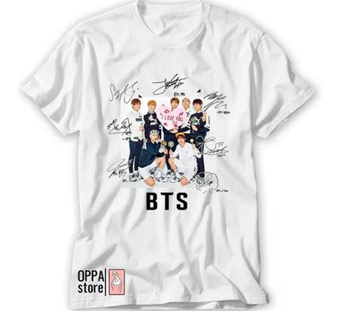 Remera Bts Jin Suga J Hope Rm Jimin V Y Jungkook Kpop En Venta