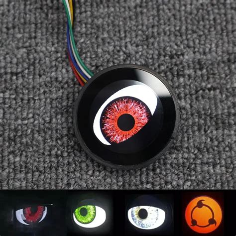 D Stereo Adjustsble Devil Eye Demon Evil Eyes Headlight New Usb