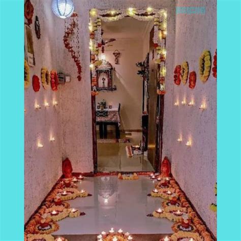 Navratri Decoration Ideas – 18 Simple Navratri Decoration At Home 2023 – Bricksfamily