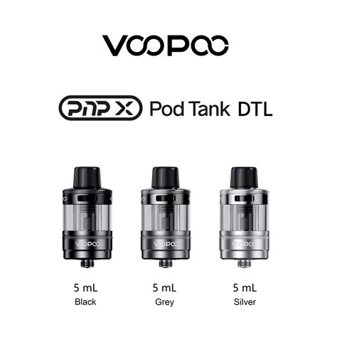 SUBOHM TANK Voopoo PnP X DTL Pod Tank 5ml 1กลอง1ตว Shisha Chic