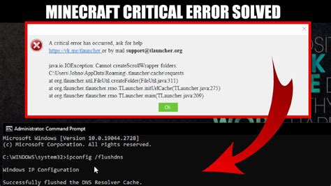 How To Fix Tlauncher Minecraft Error A Critical Error Has Occurred Ask