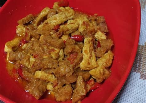 4 Cara Bikin Tahu Tempe Bumbu Kuning Yang Cepat Cookandrecipe