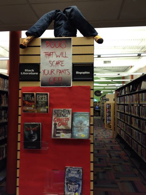 These Books Will Scare The Pants Off You North Hill Library Displays