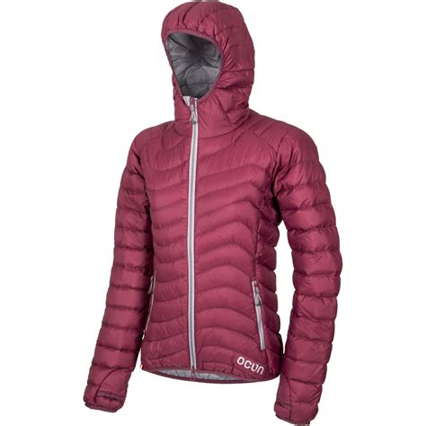 Ocún Tsunami ECO Women s Down Jacket rose maroon silver sconce BIKE24