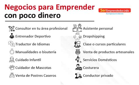 Ejemplos De Negocios Para Emprender Con Poco Dinero 2024