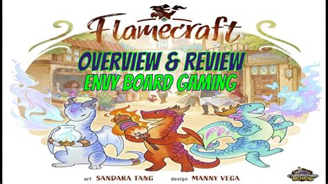 Flamecraft Board Game Overview Review Youtube