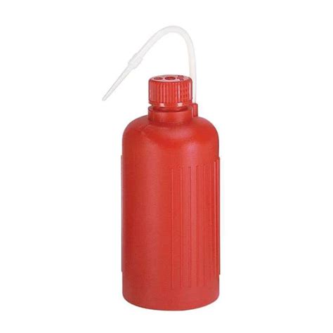 Pizeta Frasco Lavador Ml Ldpe Color Rojo De Seguridad Nalgene