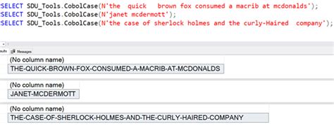 Sdu Tools Cobol Case In Sql Server T Sql The Bit Bucket