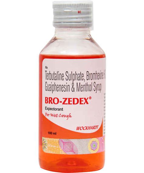 Bro Zedex 100ml Expectorant Wockhardt Ltd Buy Bro Zedex 100ml Ex