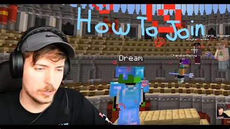 How To Join Mrbeast Minecraft Challenges Youtube