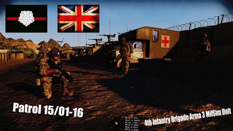 Patrol Th Infantry Brigade Arma Milsim Alive Youtube