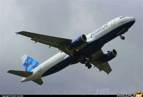 Belly Up Passenger Jet Jet Jetblue