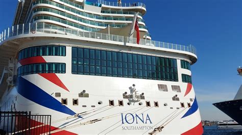 Pando Iona Cruise Ship Walk Around Tour April 2022 Youtube