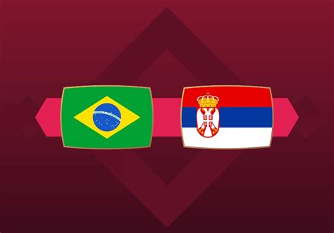 competição da copa de futebol entre o brasil nacional e a sérvia