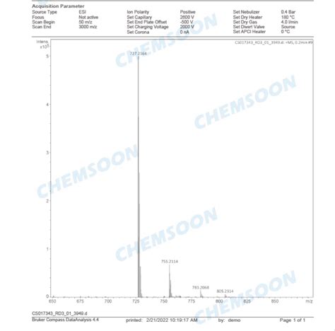 Cas Chemsoon Mof Cofmaterial Professional Supplier