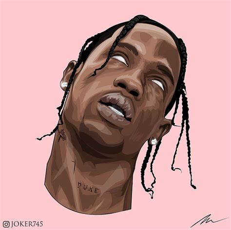 Travis Scott Astroworld Skull Tattoo Hd Wallpaper Peakpx