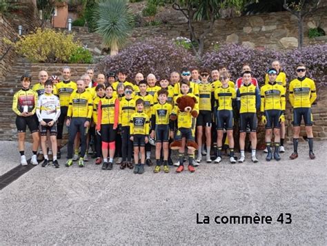 Cyclisme Stage De Pr Saison Et Reprise Des Courses Sur Route Pour Le