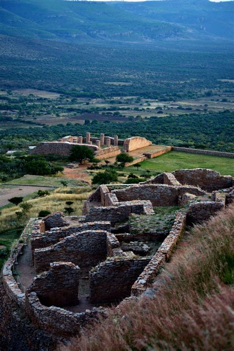 La Quemada An Archaeological Site In The Mexican State Of Zacatecas