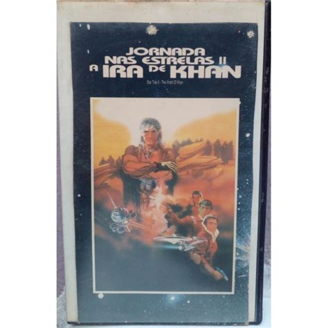 Filme Jornada Nas Estrelas A Ira De Khan Vhs Original Usado Legendado