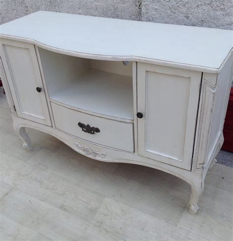 Mueble De Tv Vintage Comoda Estilo Antiguo En Cedro Tallado