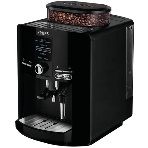 Автоматическая кофемашина Krups ESPRESSERIA EA82F010 черный купить по