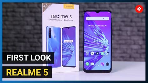 Realme 5 First Look The Best Budget Smartphone Till Date Youtube