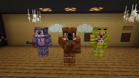 Working Fnaf Restaurant Map Minecraft Pe Bedrock Maps