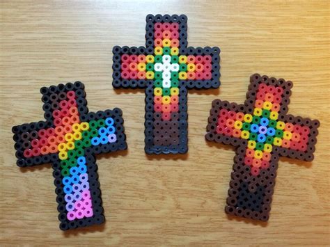 Hama Bead Crosses For Easter Messy Church Hama Beads Patterns Hama