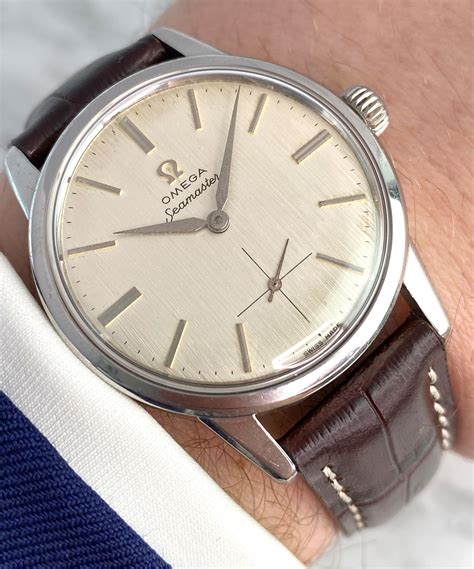 Omega Seamaster Vintage Beautiful Linen Dial Serviced Vintage