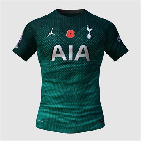 Tottenham Hotspur Away Kit Concept X Jordan 24 25 FIFA 23 Kit Creator