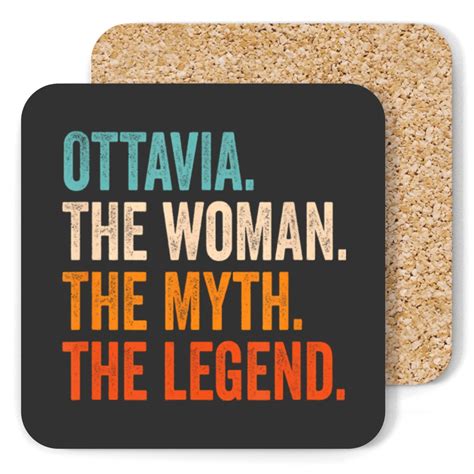 ottavia  woman  myth  legend   ottavia coasters sold