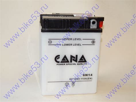 Аккумуляторы : Аккумулятор 6в 14 а/ч (6N14) CANA