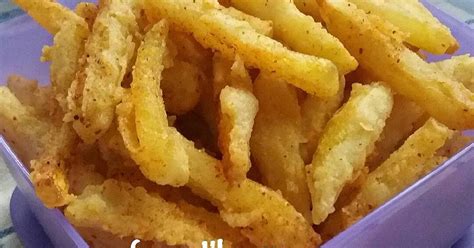 Resep Kentang Goreng Crispy No Lembek Lembek Oleh Faradila