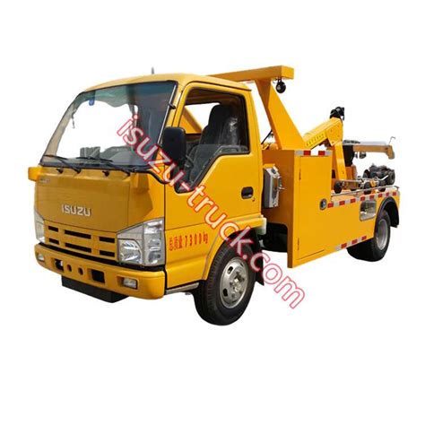 Euro Engine Hp Lhd Isuzu Recovery Wrecker Truck