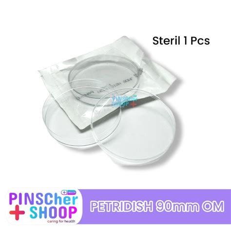 Jual PETRIDISH 90 MM STERILE ONEMED PER PCS Shopee Indonesia