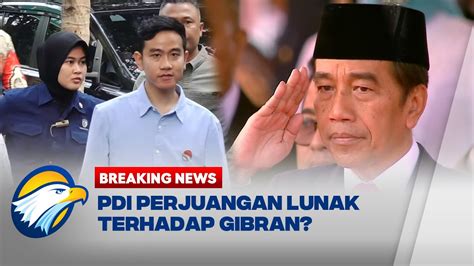 BREAKING NEWS Retaknya Hubungan Presiden Joko Widodo Dan PDI